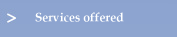 Services offered
